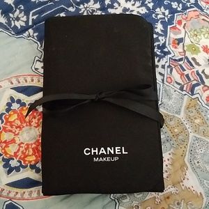 Authentic Chanel Makeup Brush Holder Mirror Pouch